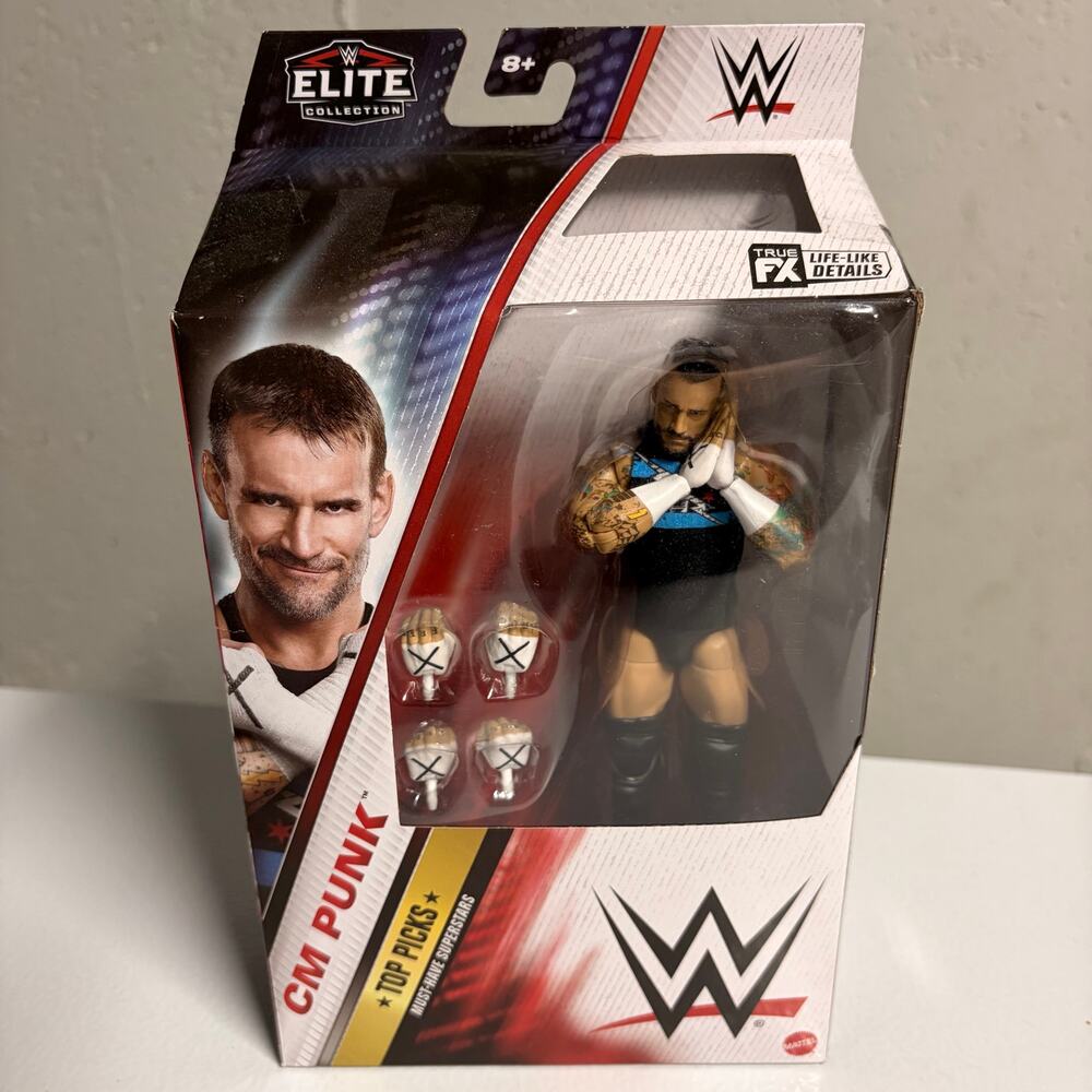 2025 WWE Elite Collection Top Picks CM Punk